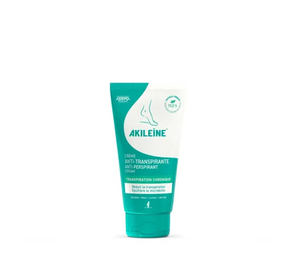 Akileïne Fuß-Deodorantcreme - 50 ml Tube - image 1