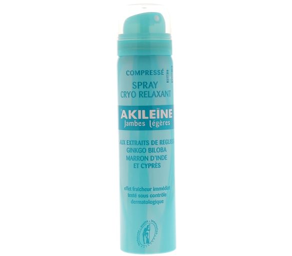 Akileïne Cryo-Relax-Spray für leichte Beine - Spray mit 75 ml - image 1