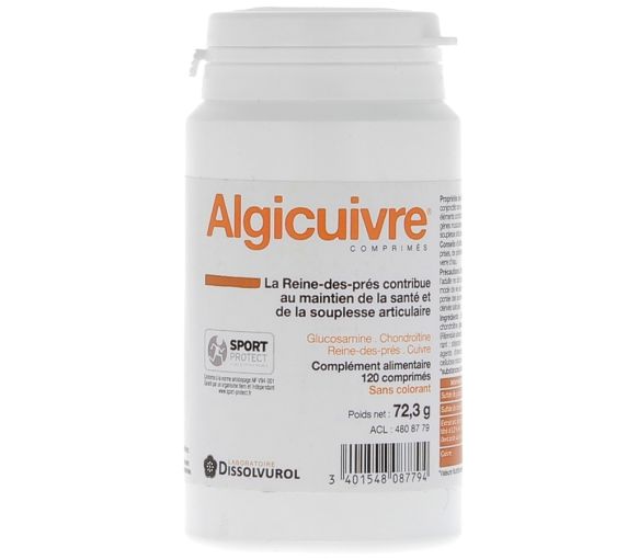 Algicuivre comprimiert Gelenkkomfort - Packung mit 120 Tabletten