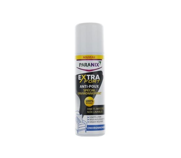 Anti-Läuse Extra stark Spezialumgebung Paranix - Spray von 150 ml