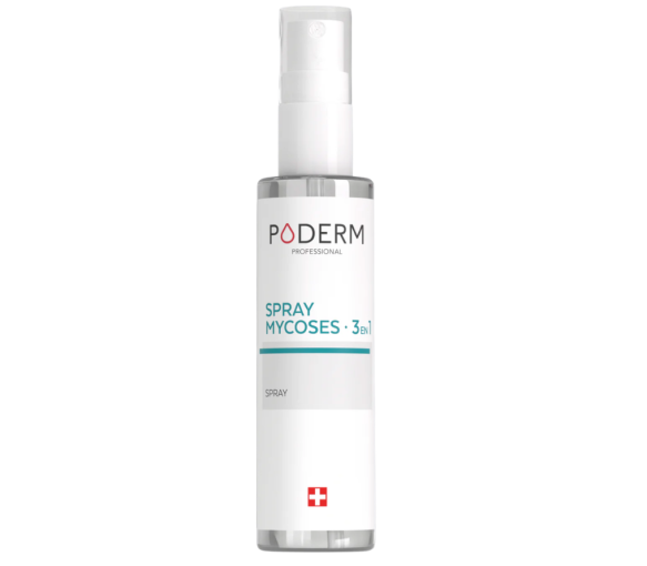 Spray gegen Pilzinfektionen 3in1 Poderm - Spray von 50ml - image 1