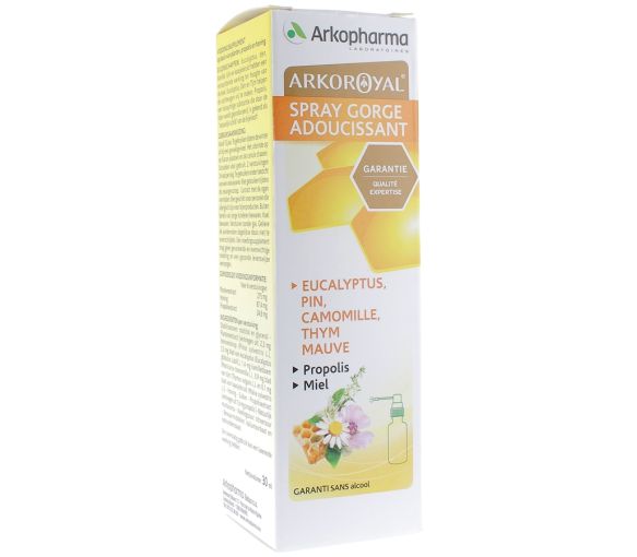 Arko Royal Spray für den Hals mit beruhigender Wirkung Arkopharma - Spray mit 30 ml