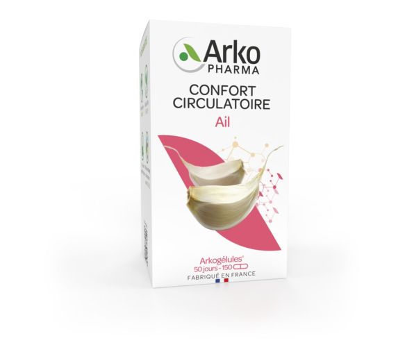 Arkogélules Knoblauch Arkopharma - Packung mit 150 Kapseln - image 1