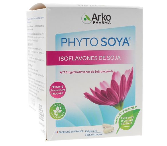 Phyto soya 17,5 mg Arkopharma - Packung mit 180 Kapseln
