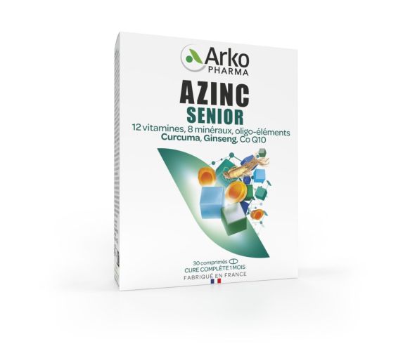 Azinc Senior Arkopharma - Packung mit 30 Tabletten - image 1