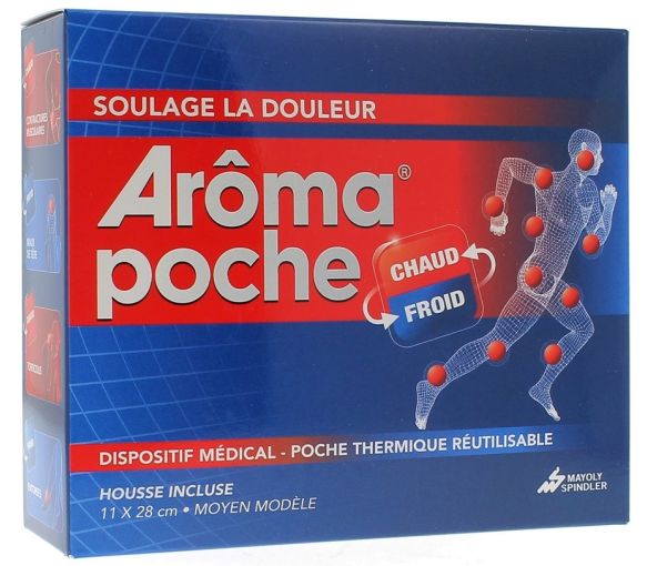 Arôma wiederverwendbare Wärmepackung - 1 Tasche 11x27 + Hülle inklusive