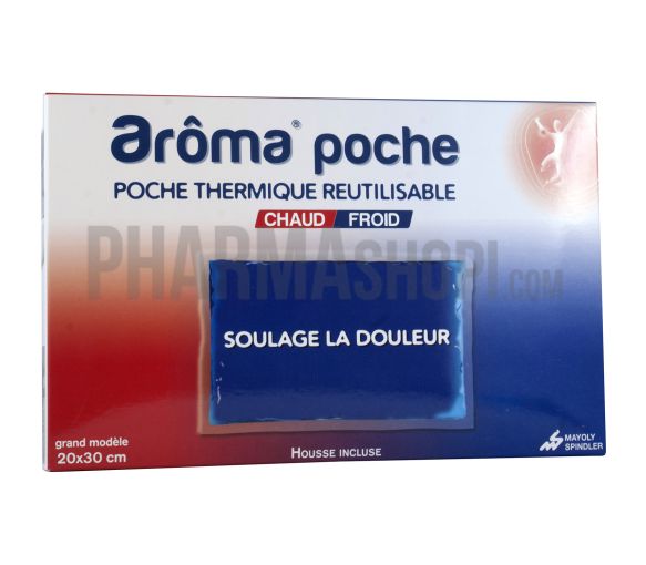 Arôma Tasche wiederverwendbare Wärmepackung - 1 Tasche 21x30 + Hülle enthalten