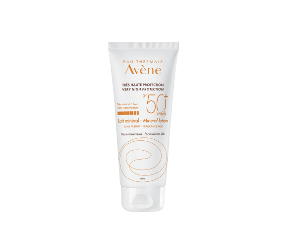 Sonnenschutz-Mineralmilch sehr hoher Schutzfaktor SPF 50+ Avène - Tube mit 100 ml - image 1