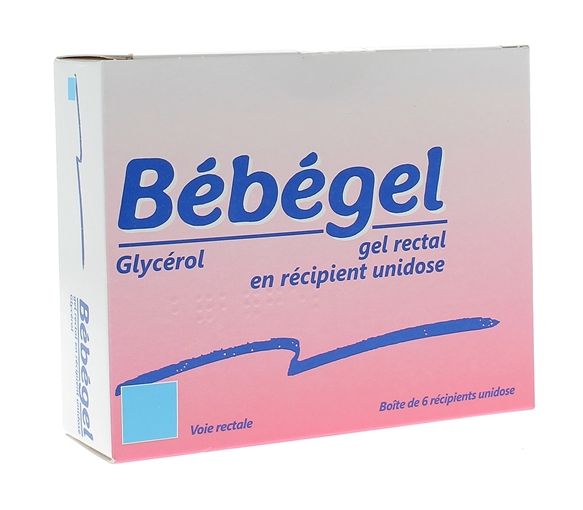 Bebegel rektales Gel in Einzeldosisbehälter - Schachtel mit 6 Einzeldosisbehältern