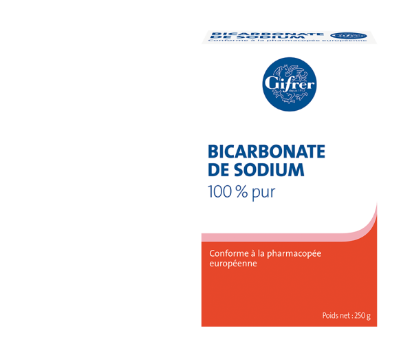 Natriumbicarbonat Gifrer - 250 g Dose