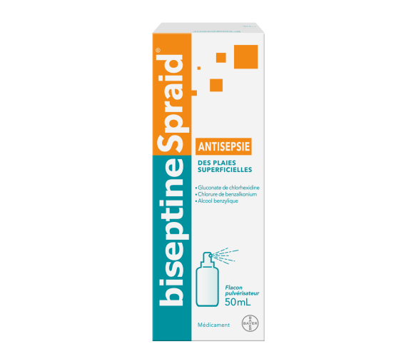 Biseptinespraid Lösung zur kutanen Anwendung - Flasche mit 50 ml - image 1