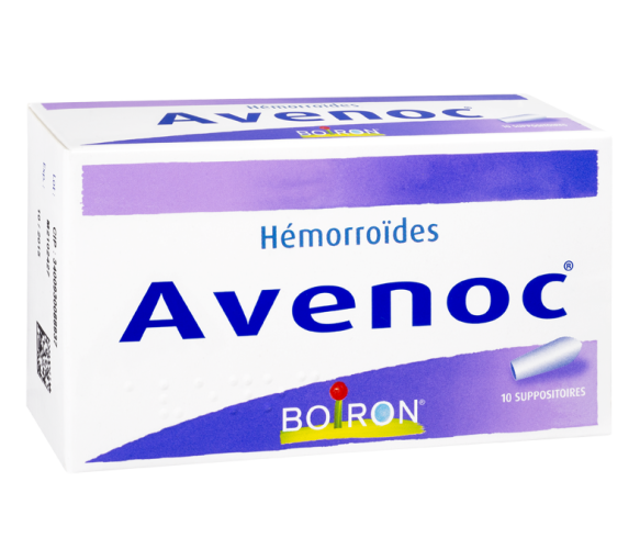 Avenoc Hämorrhoiden Zäpfchen Boiron - Packung mit 10 Zäpfchen