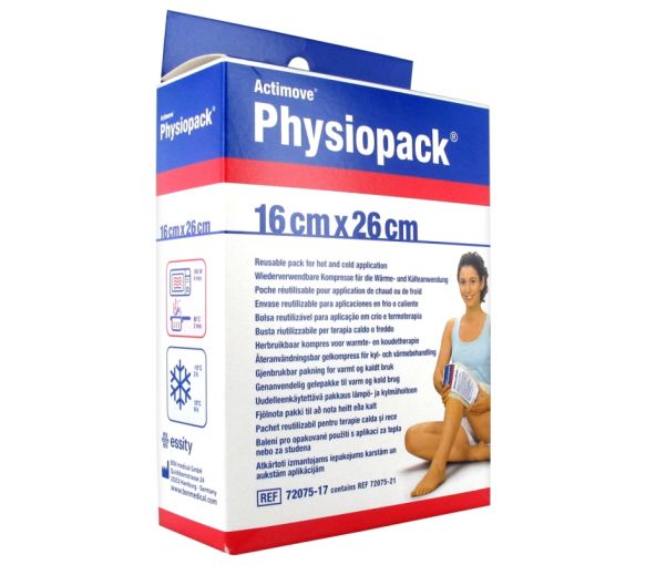 Physiopack wiederverwendbare Wärme-/Kältekompresse 16x26cm BSN Medical - eine Kompresse