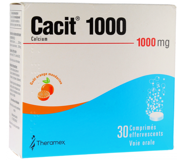 Cacit 1000mg Brausetabletten - Packung mit 30 Tabletten - image 1