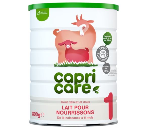 Säuglingsmilch 1 von 0 bis 6 Monaten Capricare - Dose mit 800 g - image 1