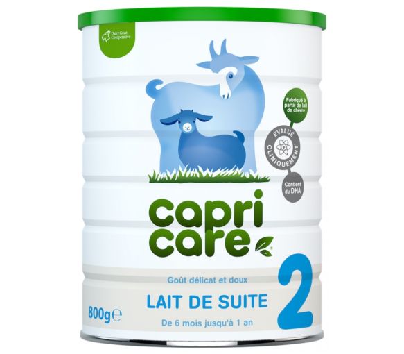Folgemilch 2 von 6 Monaten bis 1 Jahr Capricare - 800 g Dose - image 1