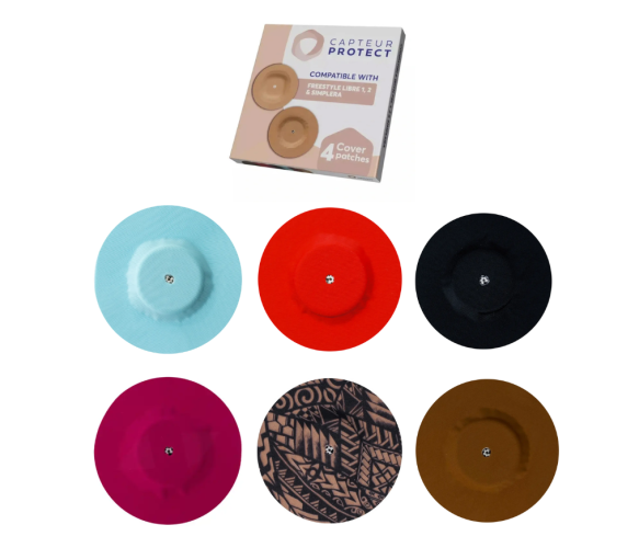 Pflaster für Freestyle Libre Sensor Sensor Schutz - Packung mit 4 Pflastern - image 1