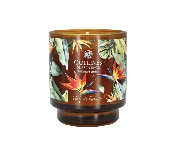 Duftkerze Paradiesblume Collines de Provence - Kerze von 220g