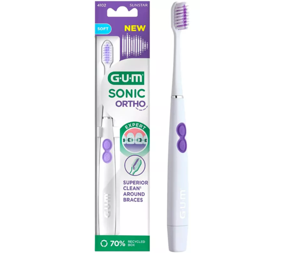 Sonic Ortho Zahnbürste soft Gum - eine Zahnbürste