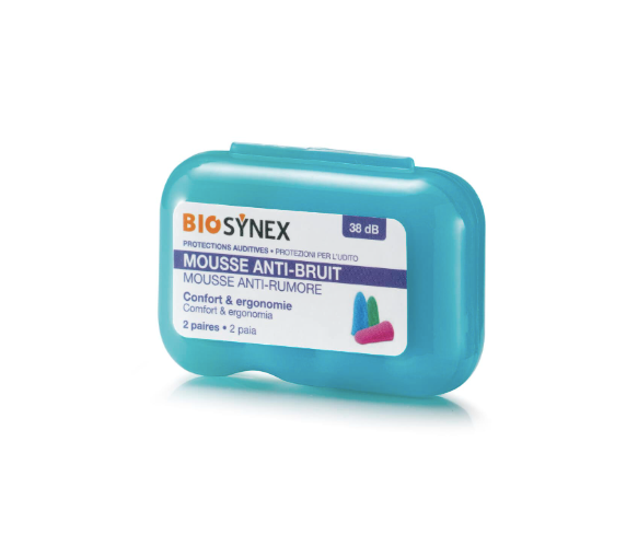 Biosynex Schaumstoff-Ohrenschutz - Box mit 2 Paaren - image 1
