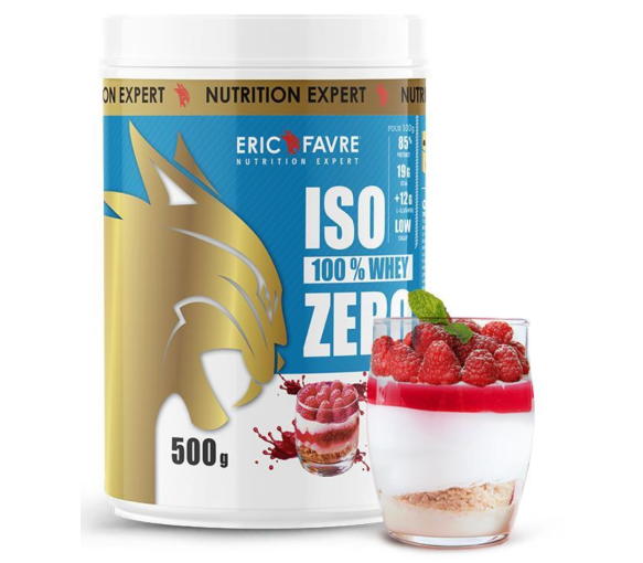 Iso Zero 100% Whey Himbeere Eric Favre - 500g Dose