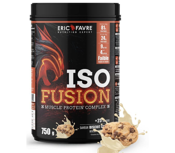 Iso Fusion Geschmack Keks Cookie Eric Favre - 750g Dose - image 1