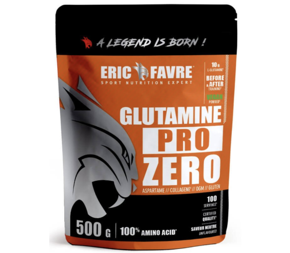 Glutamin pro zero Geschmack natürlich Eric Favre - Beutel mit 500g - image 1
