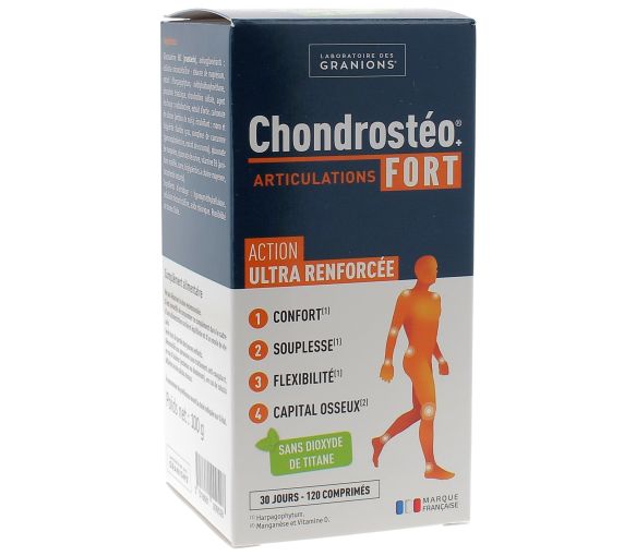 Chondrosteo+ Fort Gelenke Granions - Packung mit 120 Tabletten - image 1
