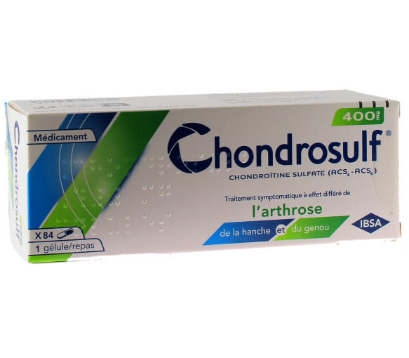 Chondrosulf 400mg Kapseln Ibsa - Packung mit 84 Kapseln - image 1