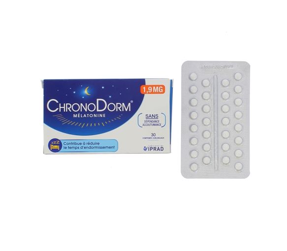 ChronoDorm Melatonin 1.9mg Iprad - 30 Tabletten
