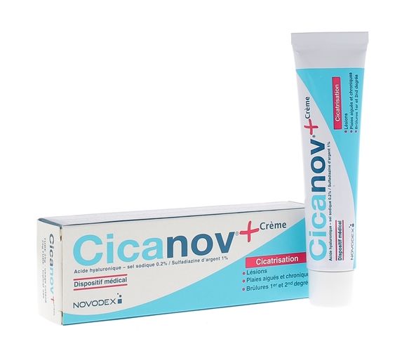 Cicanov+ Wundheilungscreme Novodex - Tube mit 25g