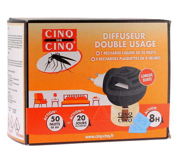 Doppelter Diffusor Fünf auf Fünf - Box mit 1 Diffusor + Nachfüllungen - image 1
