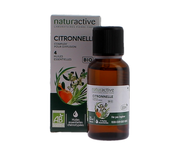 Complex' diffusion Zitronenmelisse bio Naturactive - Flasche mit 30 ml - image 1