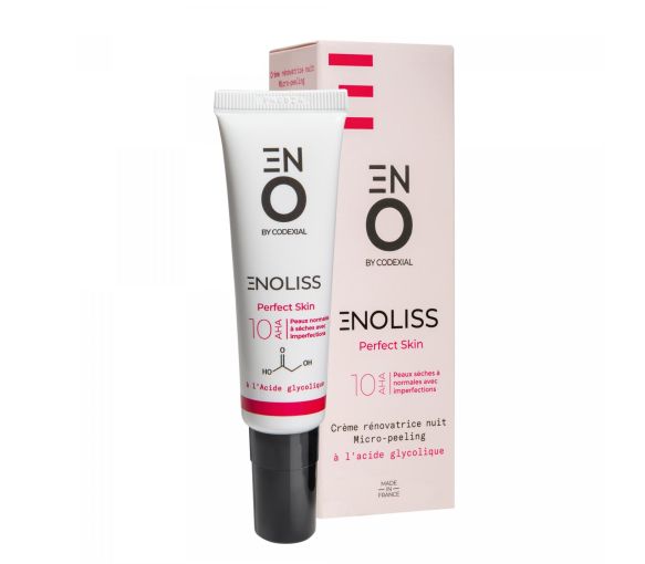 Enoliss Perfect Skin 10 AHA Nachtcreme Mikro-Peeling ENO Laboratoire Codexial - Tube mit 30 ml - image 1