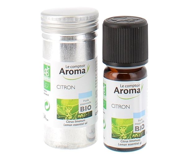 Bio-Zitronen-Ätherisches Öl Der Aroma-Laden - Flasche mit 10 ml