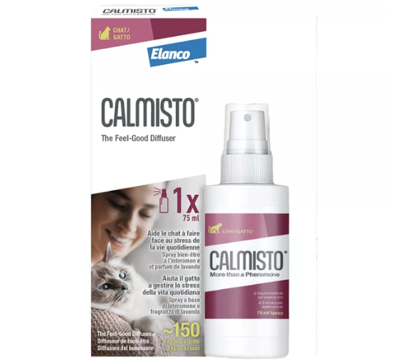Calmisto Wohlfühlspray für Katzen Elanco - Spray von 75 ml