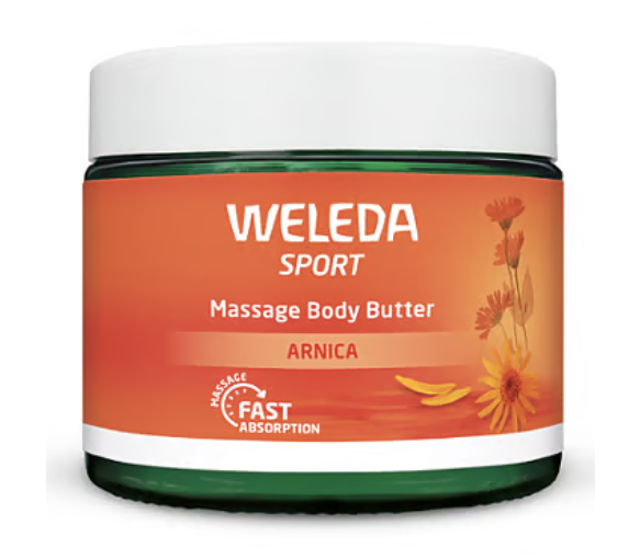 Massage-Bodybutter Weleda Sport - 150 ml Topf
