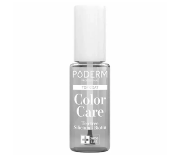 Farblack Color Care Top Coat Poderm - Flasche mit 8 ml