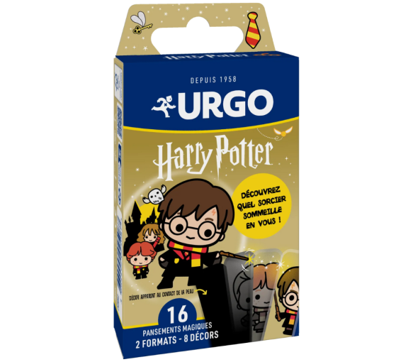 Magische Harry Potter Urgo Pflaster - Schachtel mit 16 Pflastern