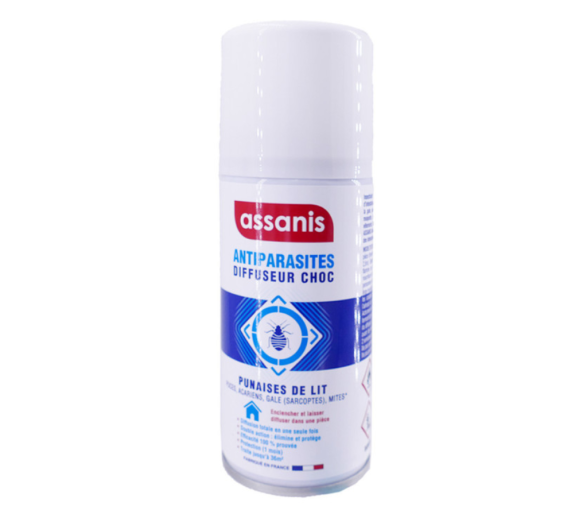 Antiparasiten-Schockdiffusor für Bettwanzen Assanis - Flasche mit 150 ml