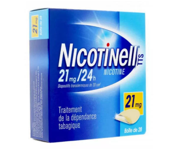 Nicotinell TTS 21mg/24h transdermales System - Packung mit 28 Systemen