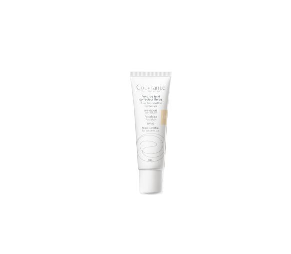 Couvrance Flüssige Korrektur-Foundation Porzellan 1.0 Avène - Tube mit 30 ml - image 1