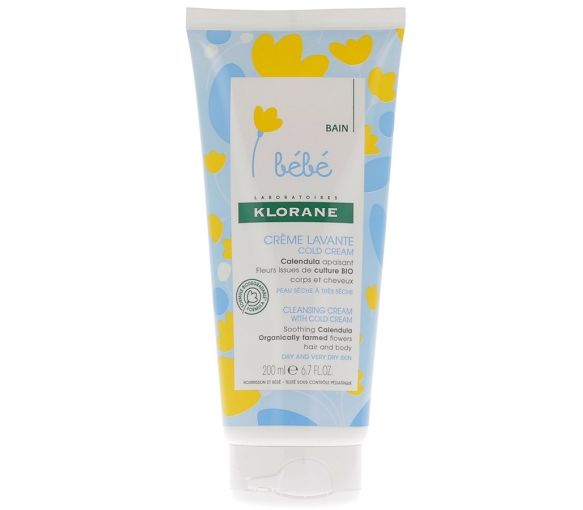 Klorane Baby Cold Cream Waschcreme - Tube mit 200 ml - image 1
