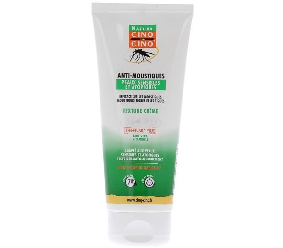 Mückenabwehrcreme fünf von fünf natura - Tube mit 100 ml
