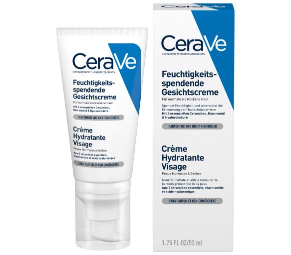 CeraVe Gesichtsfeuchtigkeitscreme - 52 ml Tube - image 1