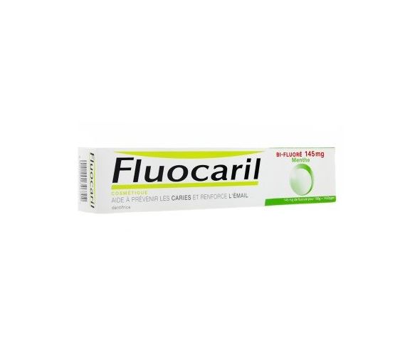 Fluocaril Fluorid-Zahnpasta 145 mg Minze - Tube mit 75 ml