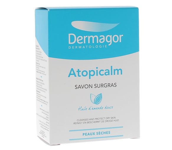 Atopicalm Überfettende Seife für trockene Haut Dermagor - 150 g Stück - image 1