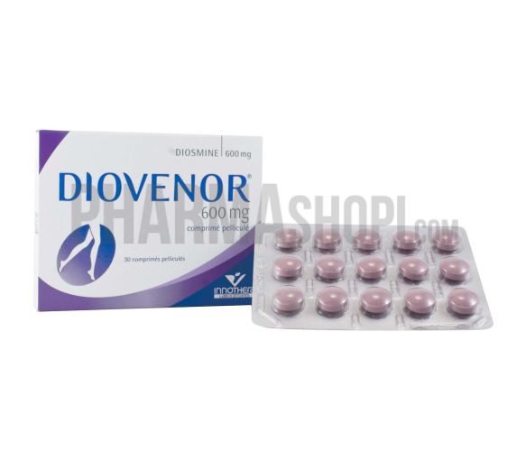 Diovenor 600mg Filmtabletten - Packung mit 30 Tabletten