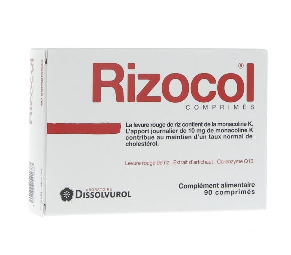 Rizocol Dissolvurol - Packung mit 90 Tabletten