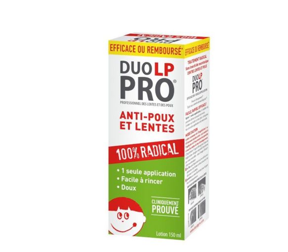 Anti-Läuse- und Nissenlotion 1 Anwendung Duo-LP-Pro - Flasche 150 ml